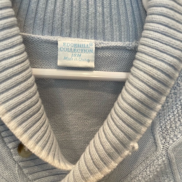 Blue Sweater One Piece - Picture 4 of 5